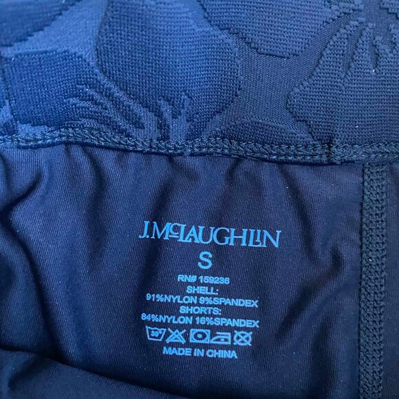 J McLaughlin Flavia Skort Beach Blossom Jacquard Catalina Cloth Size S Tennis - Picture 6 of 10